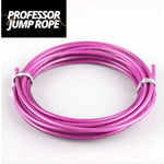 Cable corde à sauter de remplacement - PVC & acier - Professor Jump Rope